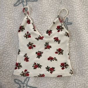 Floral Crop Top